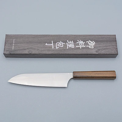 Hatsukokoro Hayabusa Aogami Super Santoku 18 cm