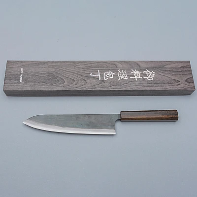 Hatsukokoro Kokugei Aogami Gyuto 21 cm