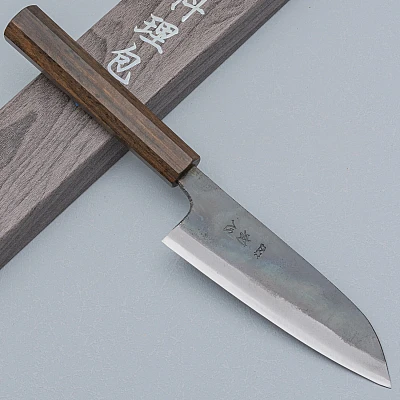 Hatsukokoro Kokugei Aogami Petty 12 cm
