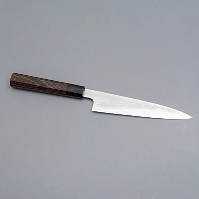 Hatsukokoro Komorebi Aogami 1 Damast Petty 15 cm