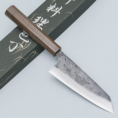 Hatsukokoro Kurogane Aogami #2 Bunka 12 cm