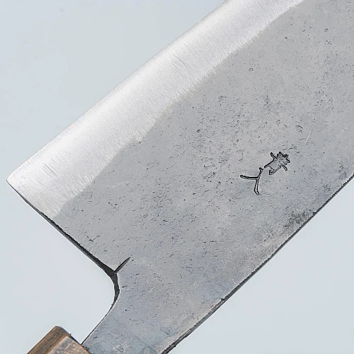 Hatsukokoro Kurogane Aogami #2 Santoku 17 cm