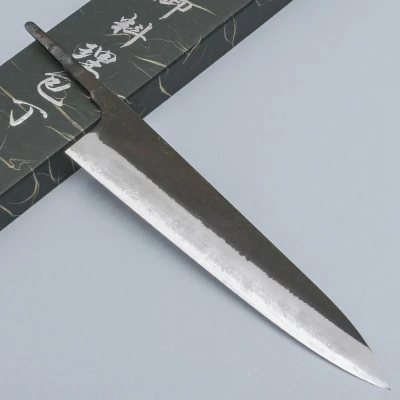 Hatsukokoro Shinkiro Aogami Super Gyuto 24 cm Blade Only
