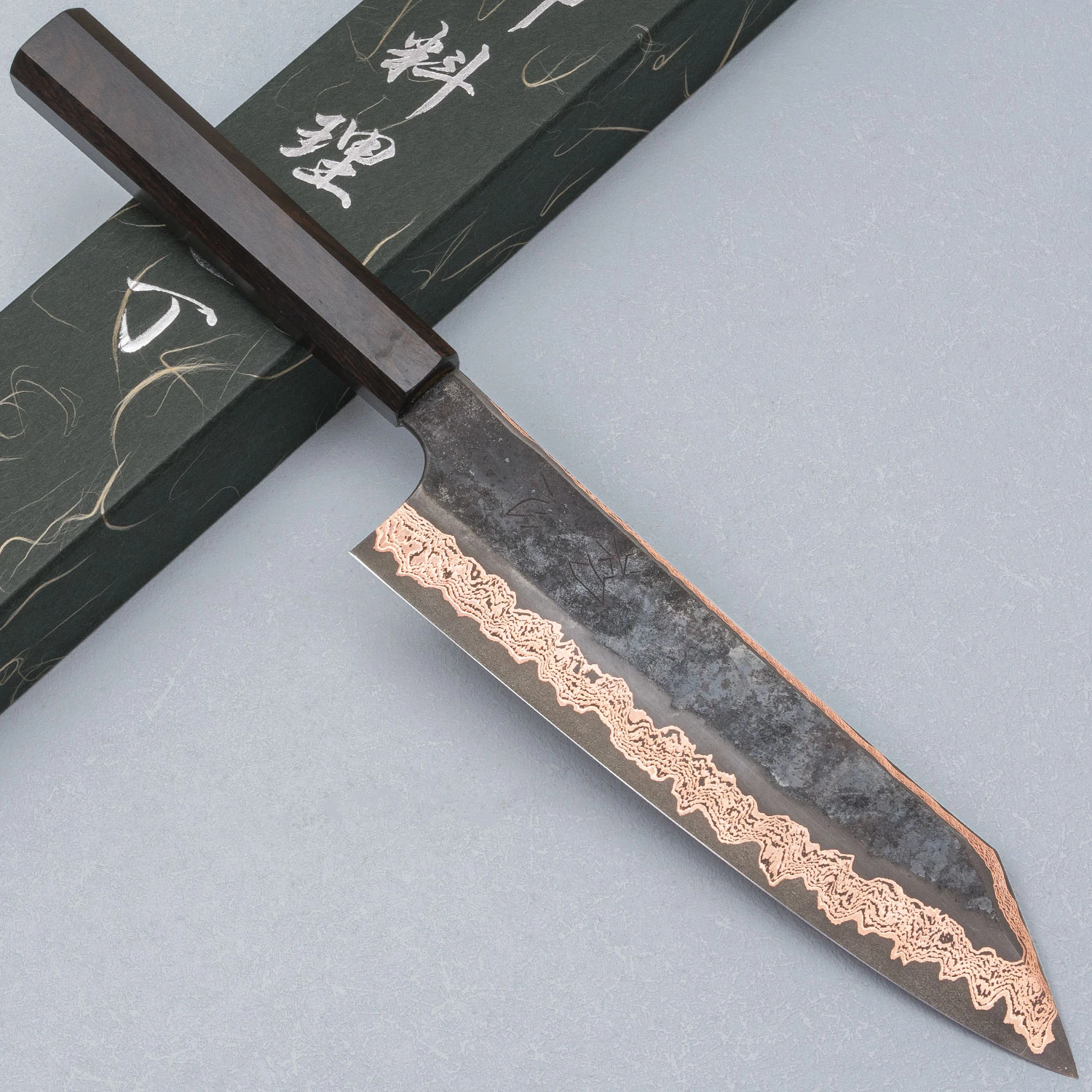 Hatsukokoro x Nigara Yorokobi Kurouchi Kiritsuke 21 cm - hk-hk