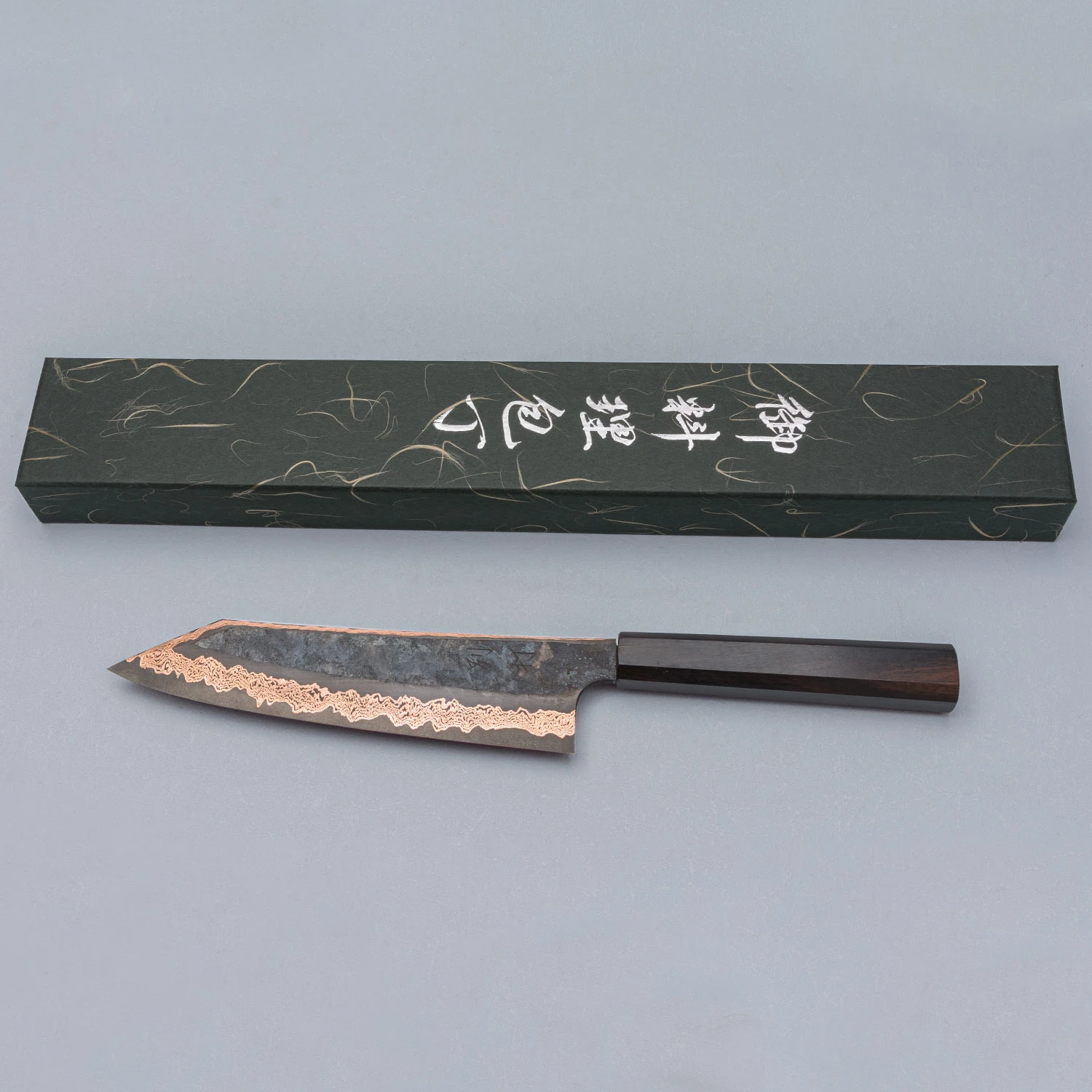 Hatsukokoro x Nigara Yorokobi Kurouchi Kiritsuke 21 cm - hk-hk