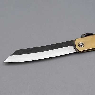 Higonokami Aogami Kurouchi Zakmes Gold Large