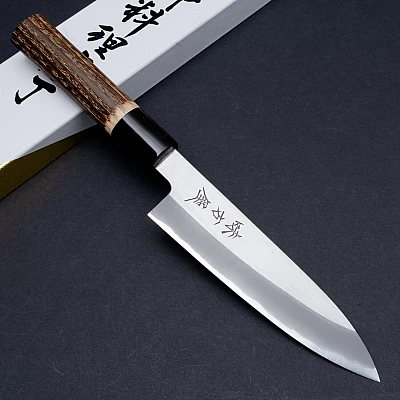 Mutsumi Hinoura Aogami #2 Migaki Petty 13.5 cm