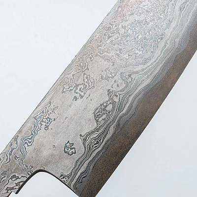 Hiromune Takaba Shiro #2 Tamahagane Clad Gyuto 25.5 cm