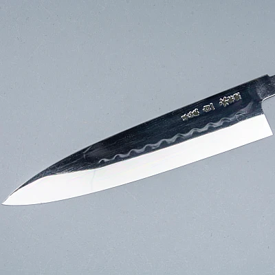 Yoshikazu Ikeda Shiro #1 Honyaki Water Quenched Gyuto 21 cm