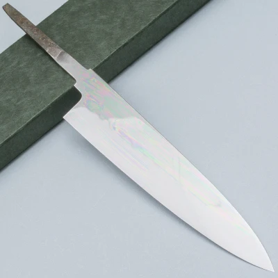 Yoshikazu Ikeda Shiro #1 Honyaki Water Quenched Gyuto 21 cm