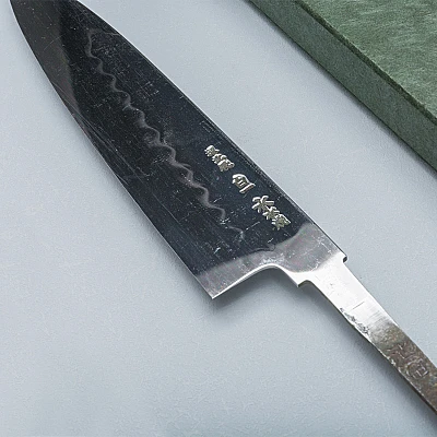 Yoshikazu Ikeda Shiro #1 Honyaki Water Quenched Gyuto 21 cm