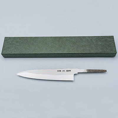 Yoshikazu Ikeda Shiro #1 Honyaki Water Quenched Gyuto 21 cm