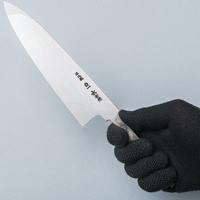 Yoshikazu Ikeda Shiro #1 Honyaki Water Quenched Gyuto 21 cm