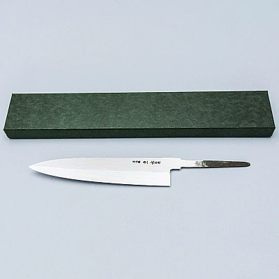 Yoshikazu Ikeda Shiro #1 Honyaki Water Quenched Gyuto 24 cm