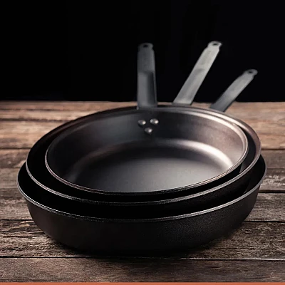 Kockums Jernverk Bratpfanne aus Kohlenstoffstahl 30 cm