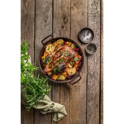 Kockums Jernverk Karbonstahl Servierpfanne 24 cm