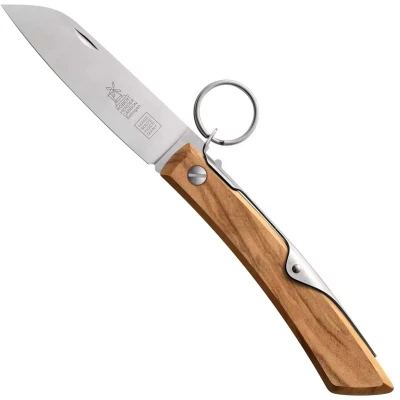 Robert Herder Ibex 100 Roestvrij Zakmes Olijfhout handvat