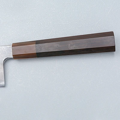 JNS Kokorozashi Tanaka Shirogami 1 Damast Kasumi Gyuto 23 cm