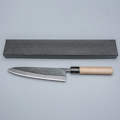 JNS Tanuki Shiro #2 Kurouchi Gyuto 21 cm