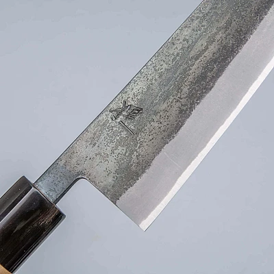 JNS Tanuki Shiro #2 Kurouchi Gyuto 21 cm