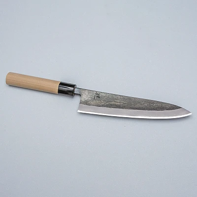 JNS Tanuki Shiro #2 Kurouchi Gyuto 21 cm