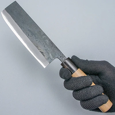 JNS Tanuki Shiro #2 Kurouchi Nakiri 16.5 cm