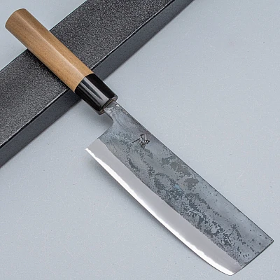 JNS Tanuki Shiro #2 Kurouchi Nakiri 16.5 cm
