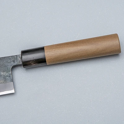 JNS Tanuki Shiro #2 Kurouchi Nakiri 16.5 cm