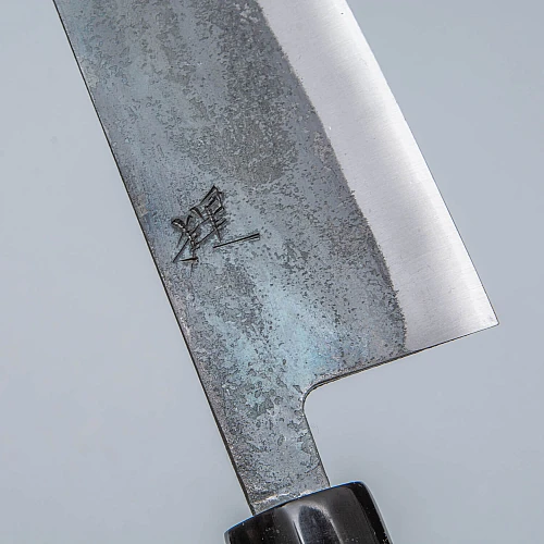 JNS Tanuki Shiro #2 Kurouchi Santoku 16.5 cm