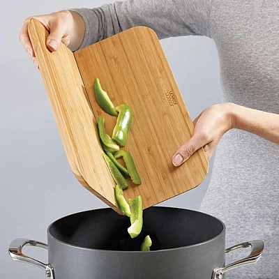 Joseph Joseph Chop2Pot Cutting Board Bamboo