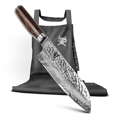 Kai Shun Premier Tim Mälzer Santoku 18 cm + Schort