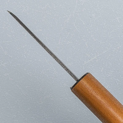 Kanetsune Kiridashi Rikizan Knife Cherry Wood