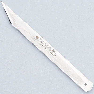 Bookbinding knife Katinka Keus Slanted Point Left