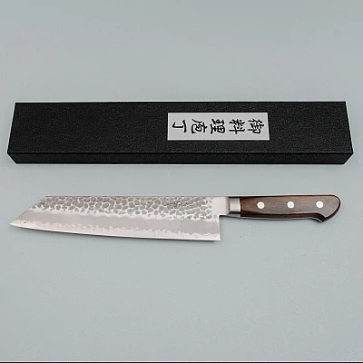Kazoku Aogami Super Yo Migaki Brown Kiritsuke 21 cm