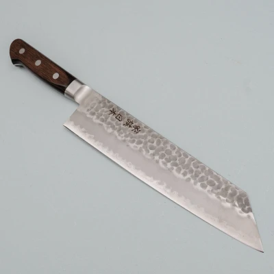 Kazoku Aogami Super Yo Migaki Brown Kiritsuke 21 cm