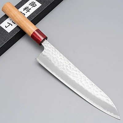 Kazoku Aogami Super Wa Migaki Gyuto 21 cm
