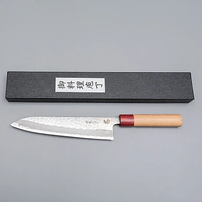 Kazoku Aogami Super Wa Migaki Gyuto 21 cm