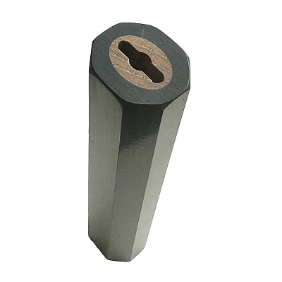 Handvat Mono Ebony 130 mm