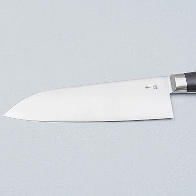 Kazoku Aogami #2 Migaki Santoku 18 cm