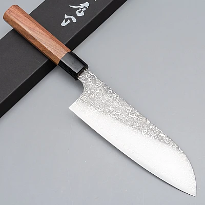 Kei Kobayashi SG-2 Damask Rosewood Santoku