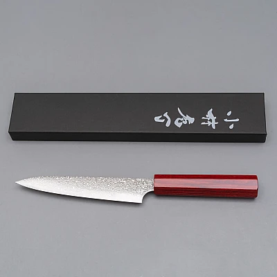 Kei Kobayashi SG-2 Damask Red Petty 15 cm