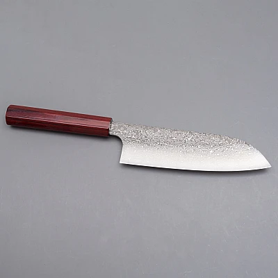 Kei Kobayashi SG-2 Damast Red Santoku