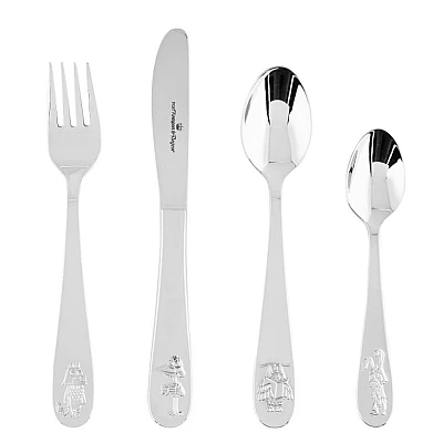 Kinderbestek De Fabeltjeskrant 4 Delig