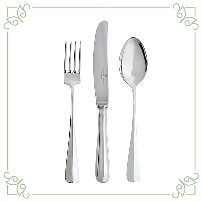 Kinderbestek Keltum Hollands Glad 99% Zilver