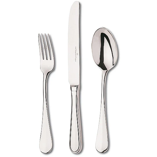 Kinderbestek Keltum Hollands Glad Verzilverd