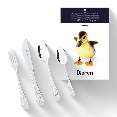 Kinderbestek Kempen en Begeer Dieren 4-delig