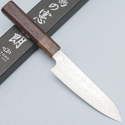 Kenshiro Hatono SG2 Damast Wenge Petty 13.5 cm