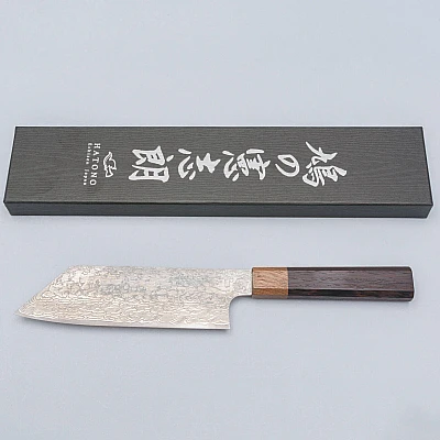 Kenshiro Hatono SG2 Damast Wenge Bunka 18 cm