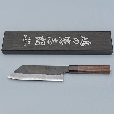 Kenshiro Hatono Aogami Super Kurouchi Bunka 17 cm