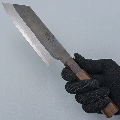 Kenshiro Hatono Aogami Super Kurouchi Bunka 17 cm